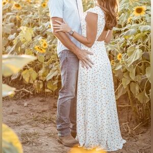 Backless Lulu’s dress sz sm excellent condition